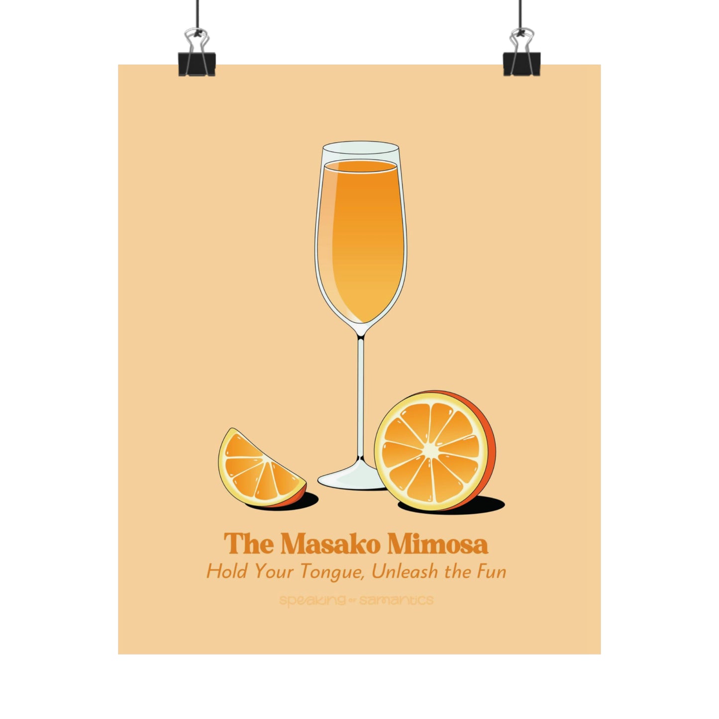 The Masako Mimosa Poster