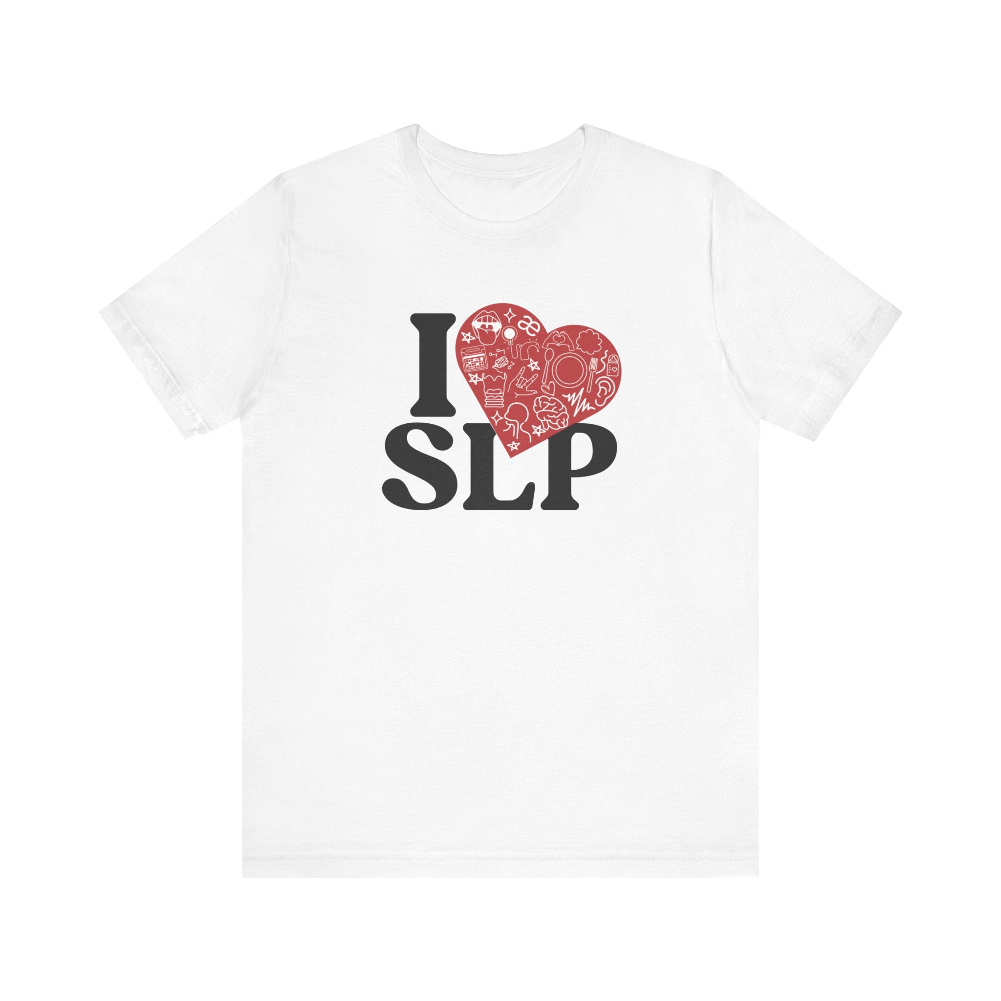 I Heart SLP (SLHM) Tee – Speaking of Samantics
