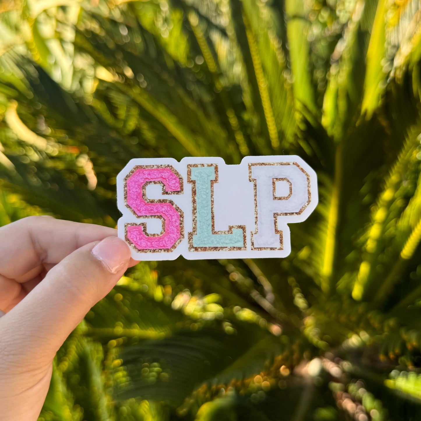 SLP Glitter Patch Sticker
