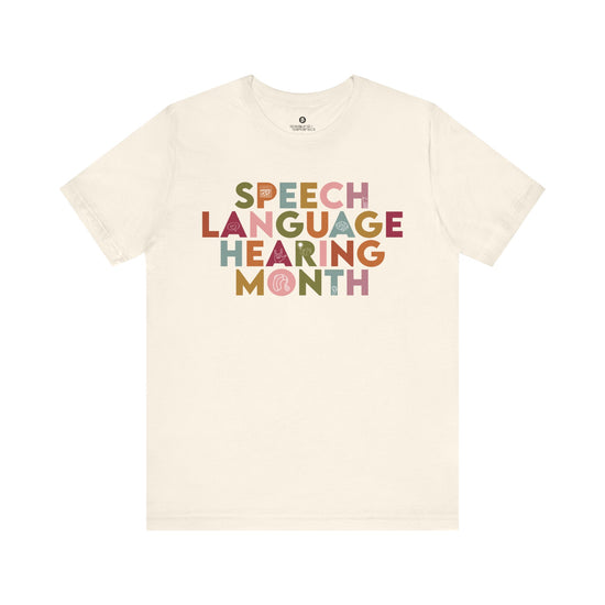 Speech Language Hearing Month Icon Tee
