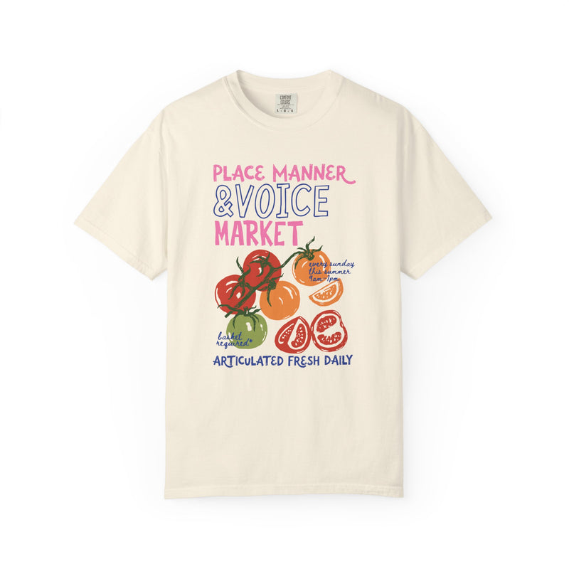 The Articulation Market Tee (Comfort Colors) Tee