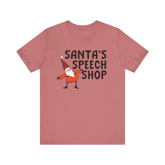 Santa's Speech Shop Tee