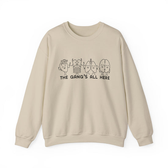 Load image into Gallery viewer, The Gang&amp;#39;s All Here Crewneck
