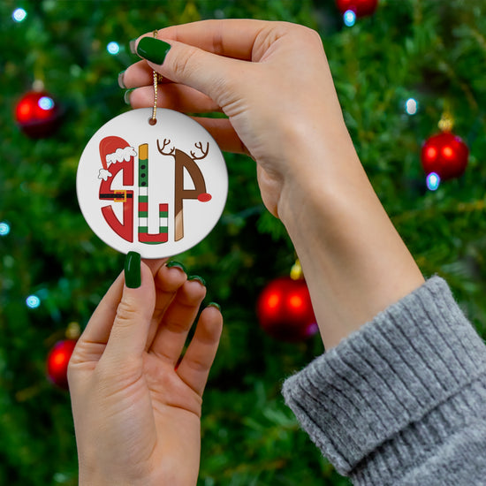 SLP Christmas Letters Ornament