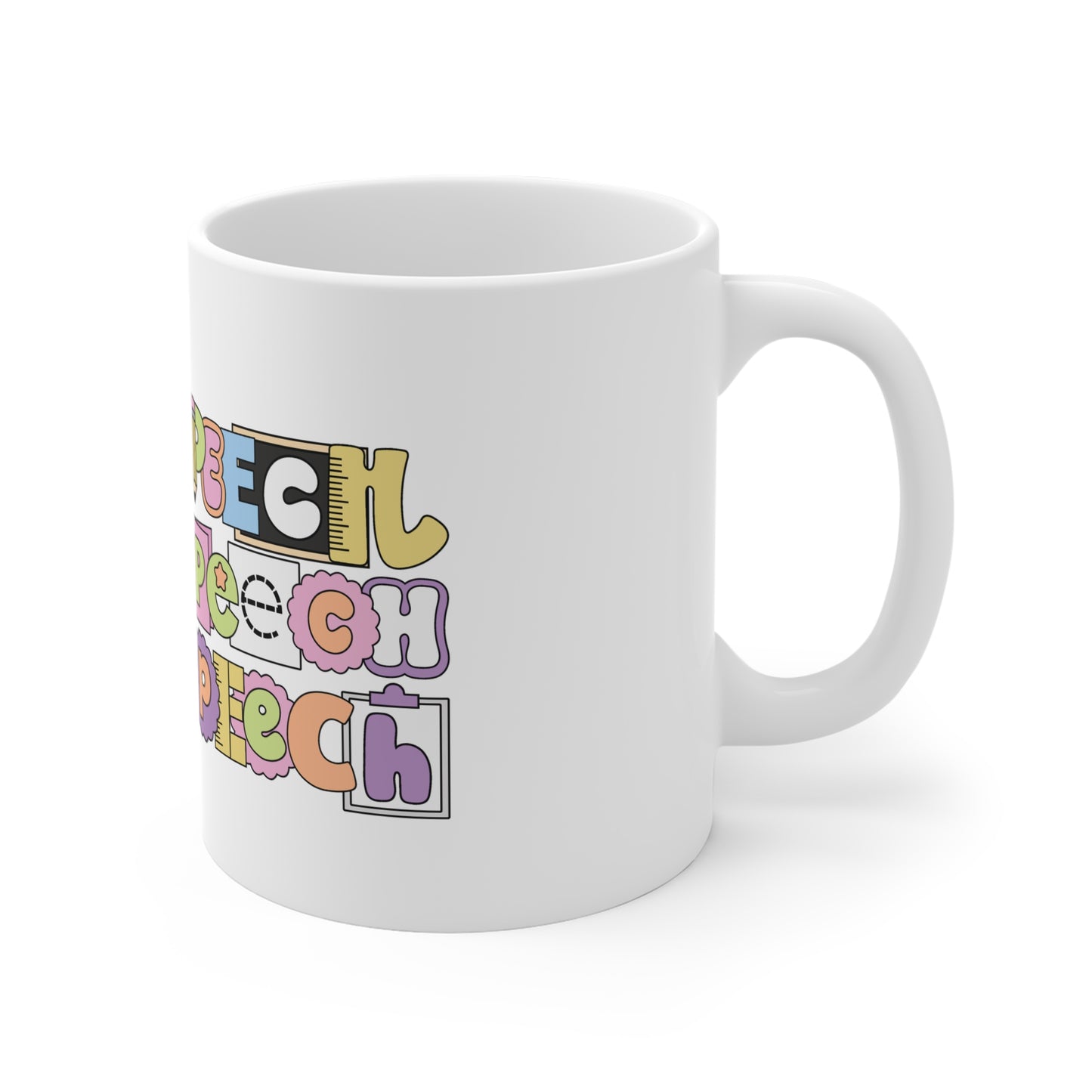 Speech Speech Speech Mug