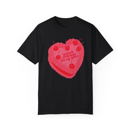 Speech Pathology Has My Heart Cake Tee