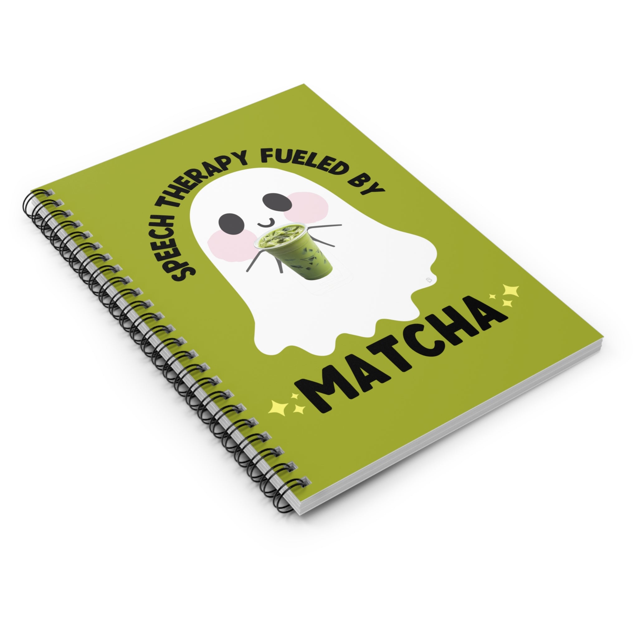 Speech Therapy Fueled by Matcha Notebook – Speaking of Samantics
