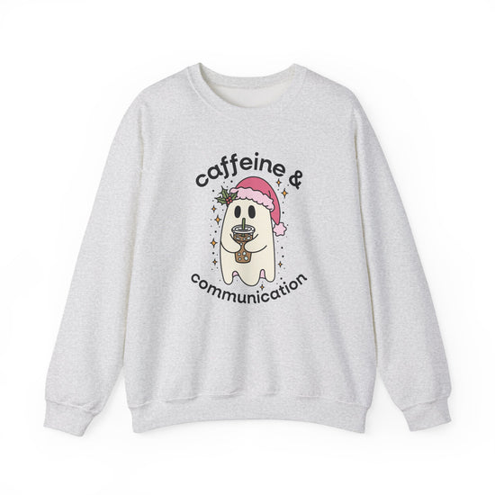 Caffeine and Communication Crewneck