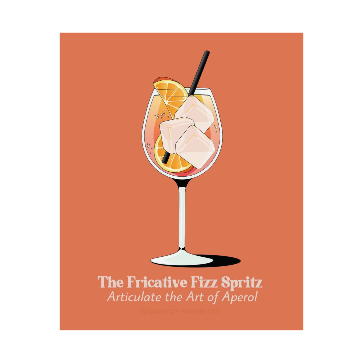 The Fricative Fizz Spritz Poster