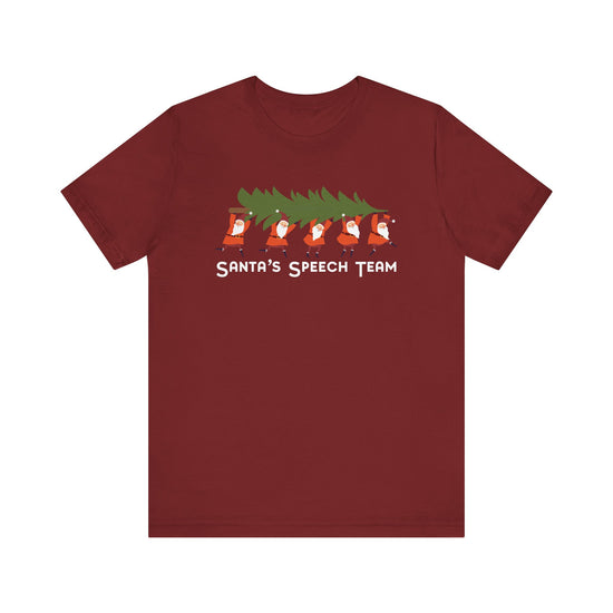 Santa's Speech Team Tee