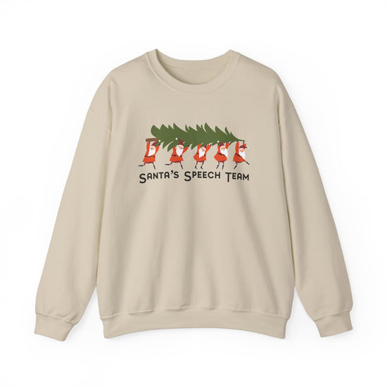 Santa's Speech Team Crewneck