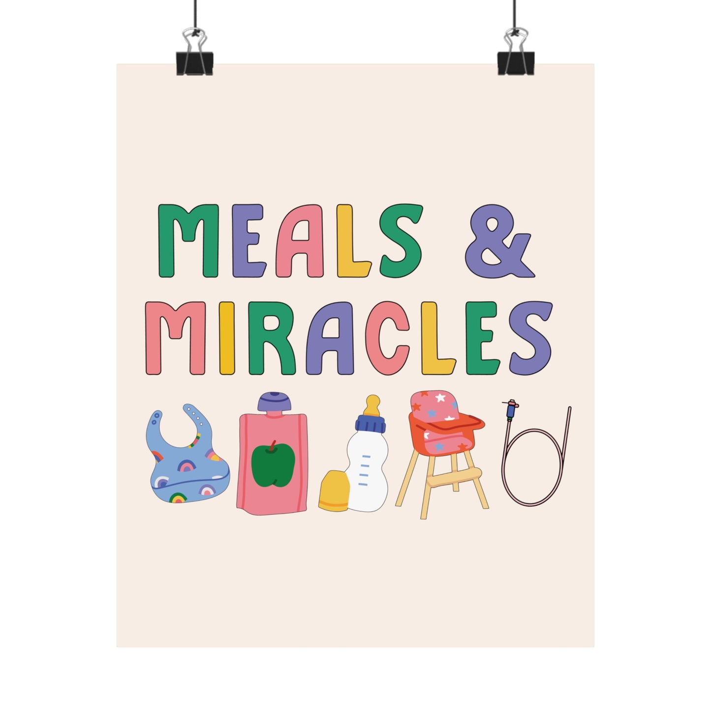 Meals and Miracles Poster