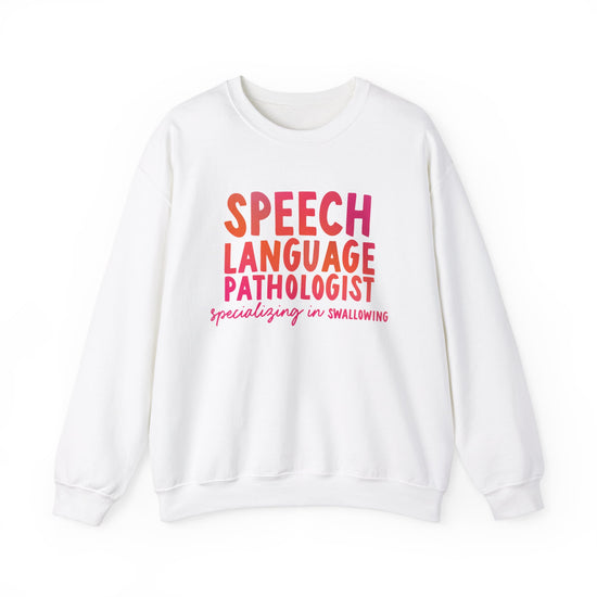 Speech Language Pathologist Specializing in Swallowing Crewneck