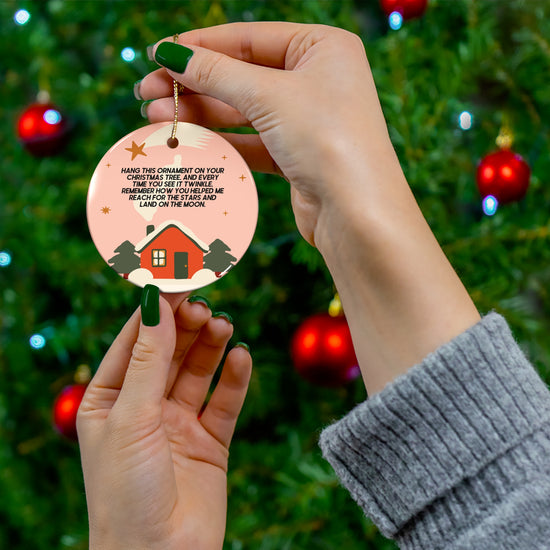 You Helped Me Reach For the Stars Ornament