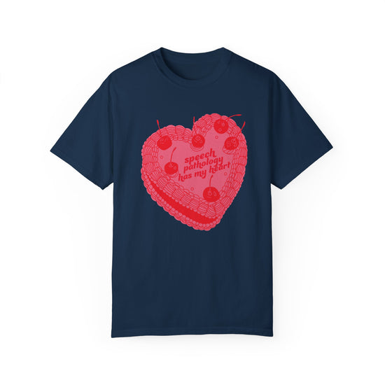 Speech Pathology Has My Heart Cake Tee