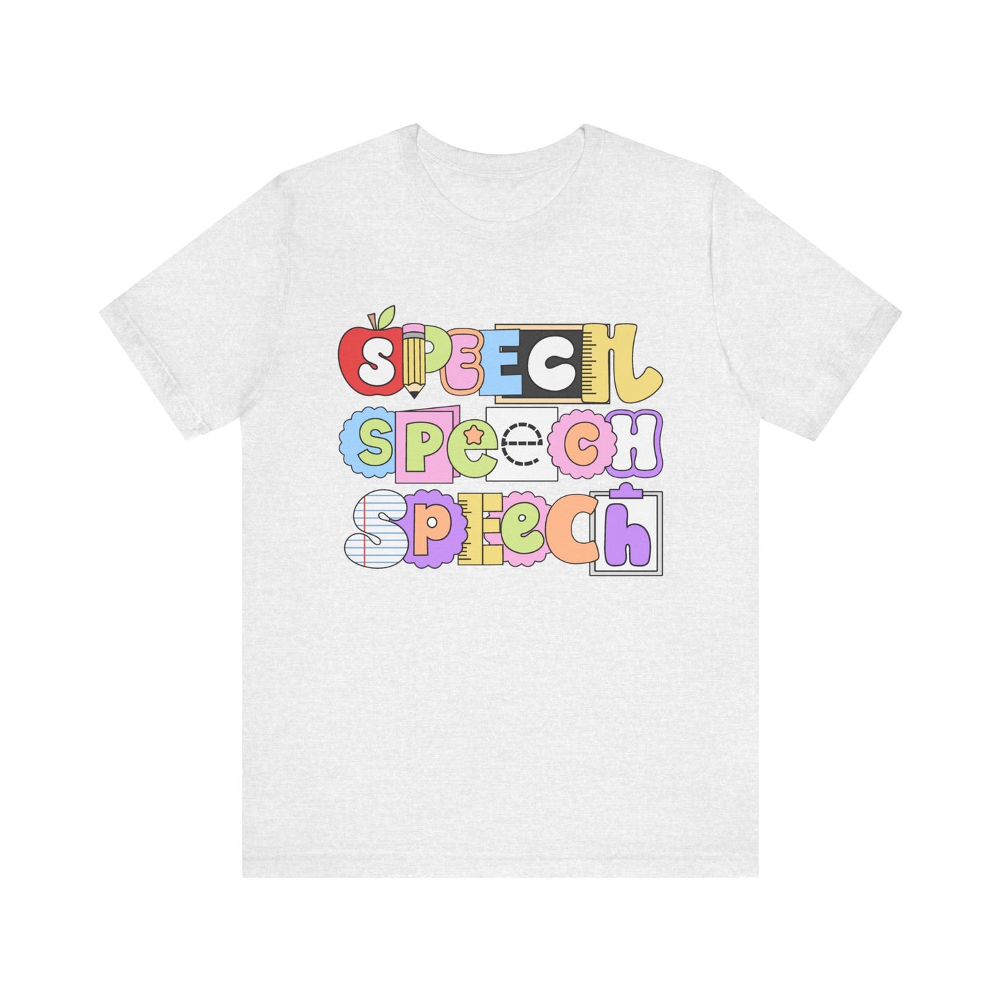 Speech Speech Speech School Tee