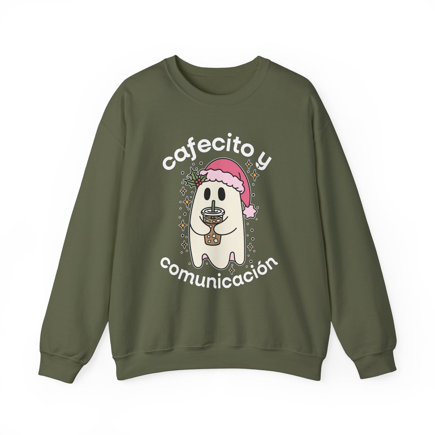 Cafecito and Communication Crewneck