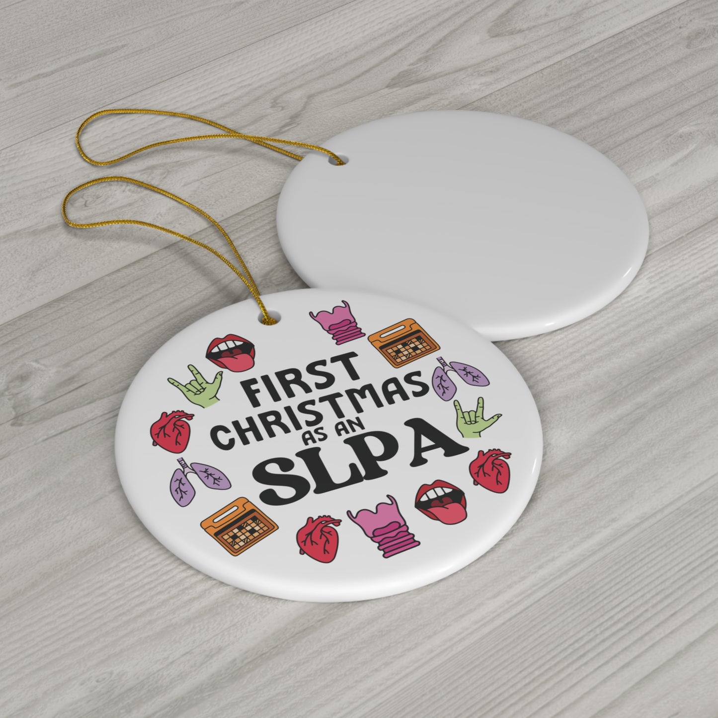 First Christmas as an SLPA Ornament