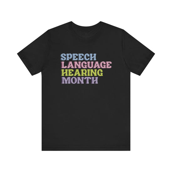 Speech Language Hearing Month Bubble Tee