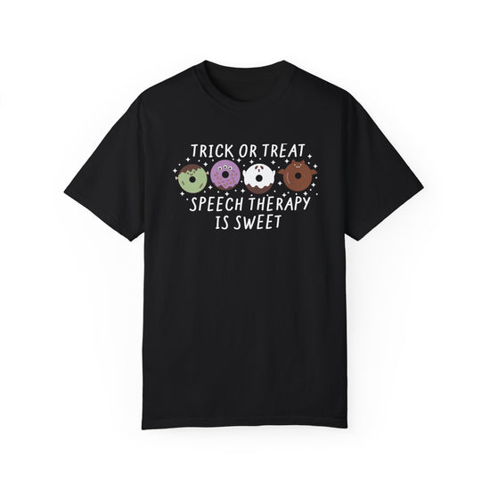 Trick or Treat Speech Therapy is Sweet Tee