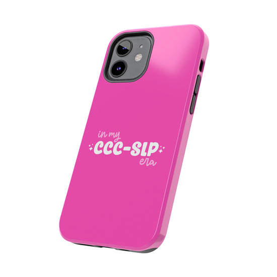 In My CCC-SLP Era iPhone Case