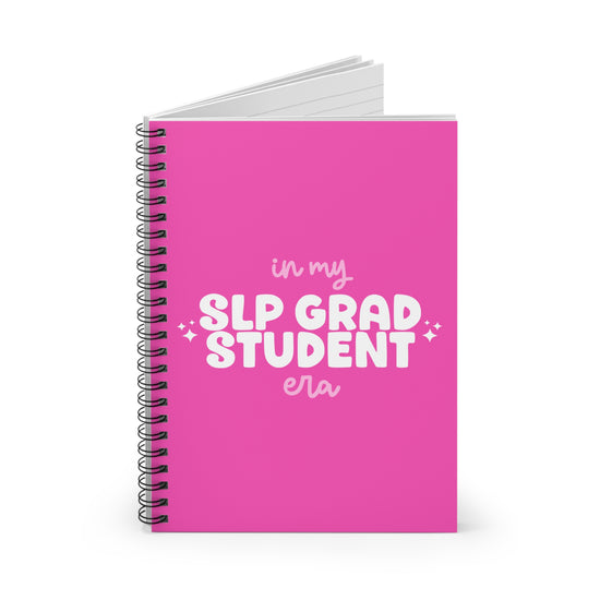 In My SLP Grad Student Era Notebook
