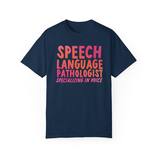 Speech Language Pathologist Specializing in Voice Tee
