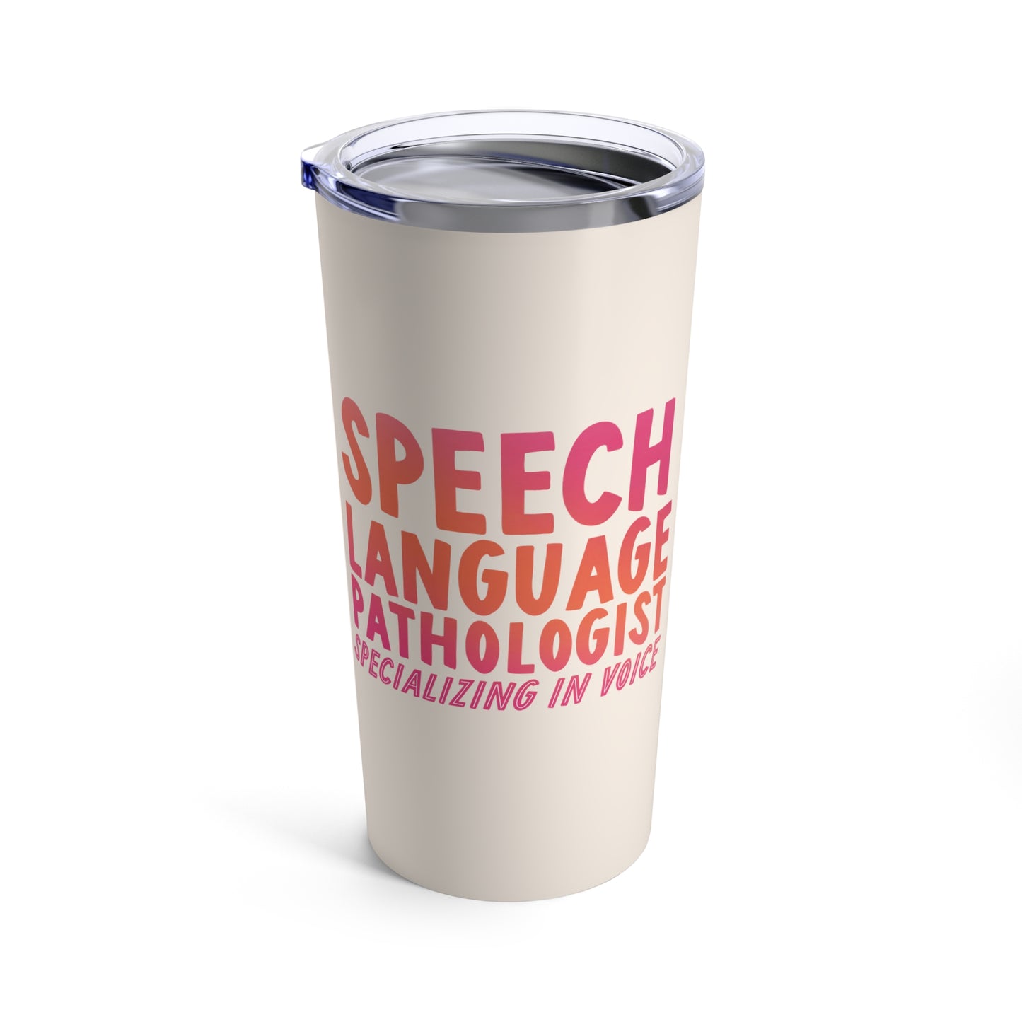 Speech Language Pathologist Specializing in Voice Thermos
