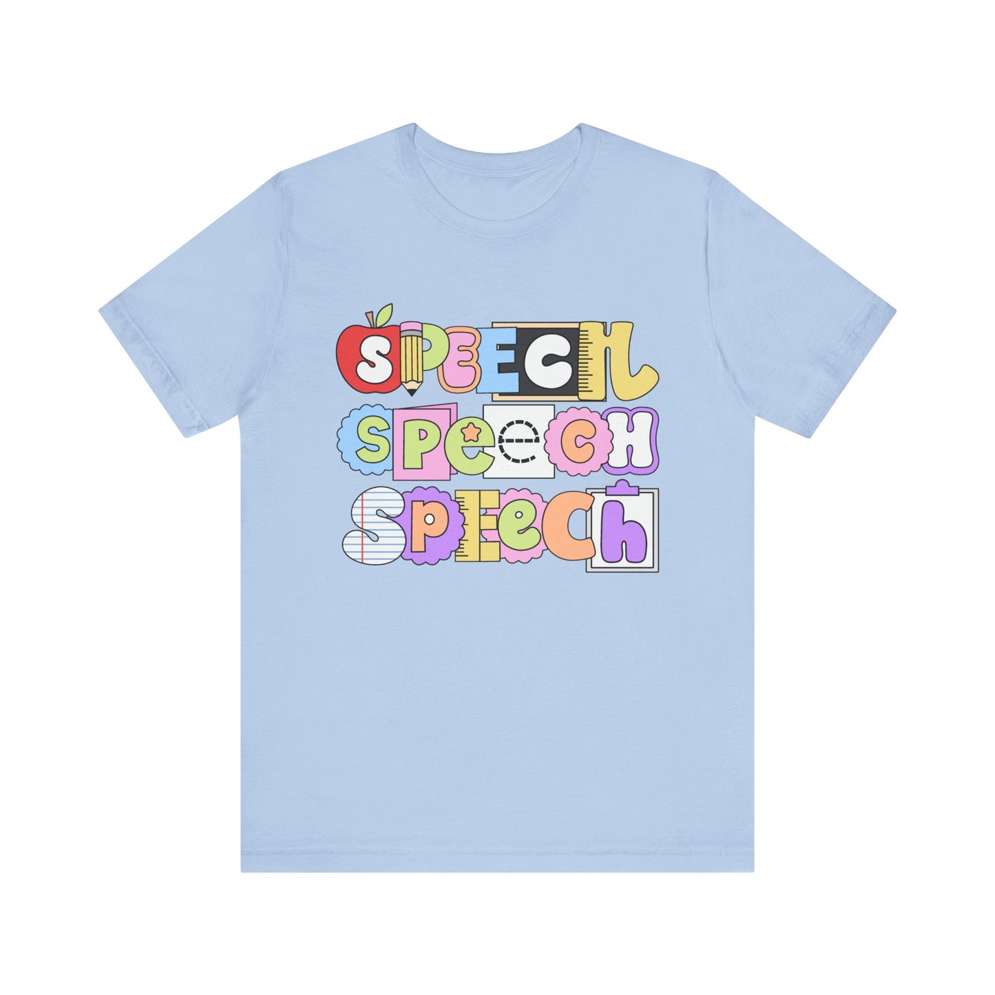 Speech Speech Speech School Tee