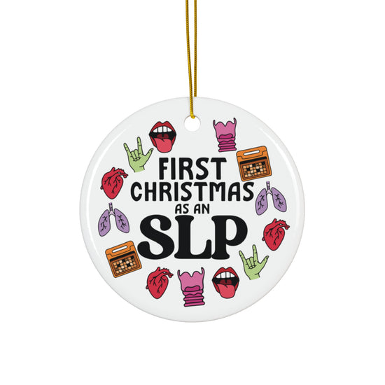 First Christmas as an SLP Ornament