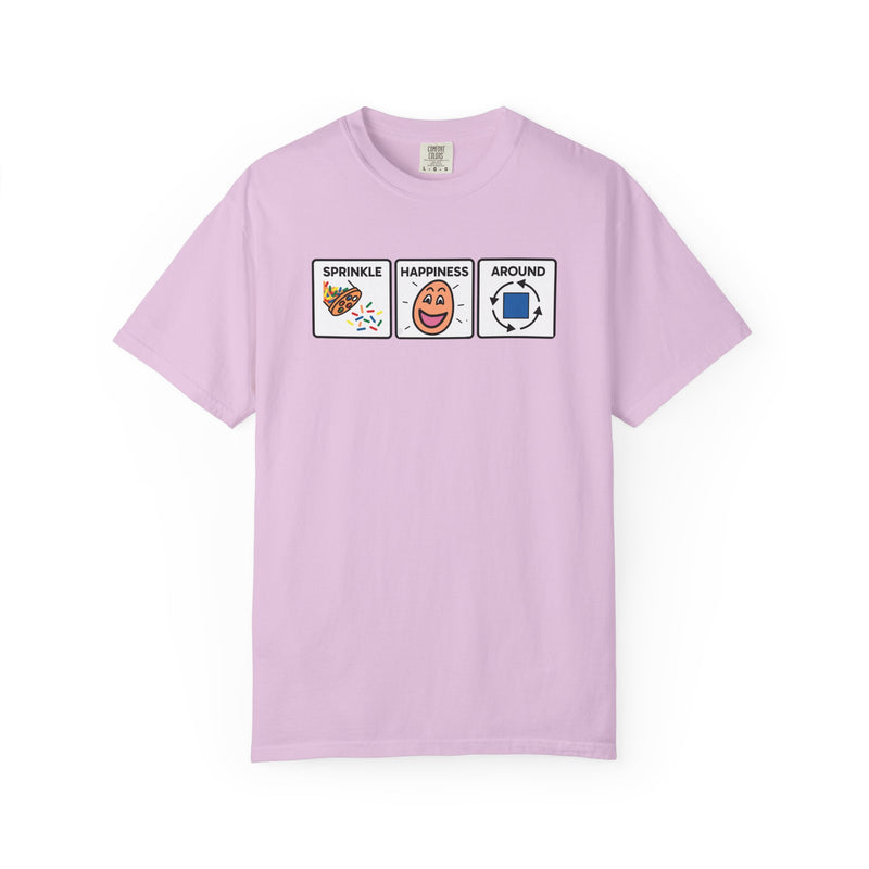 Sprinkle Happiness Around AAC Tee (Comfort Colors)