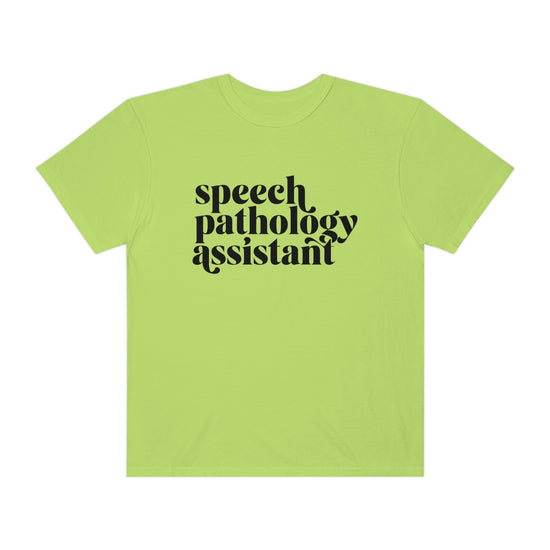Speech Pathology Assistant (SLPA) Comfort Colors Tee