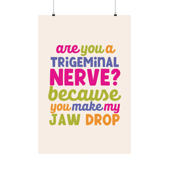 Are You A Trigeminal Nerve Poster