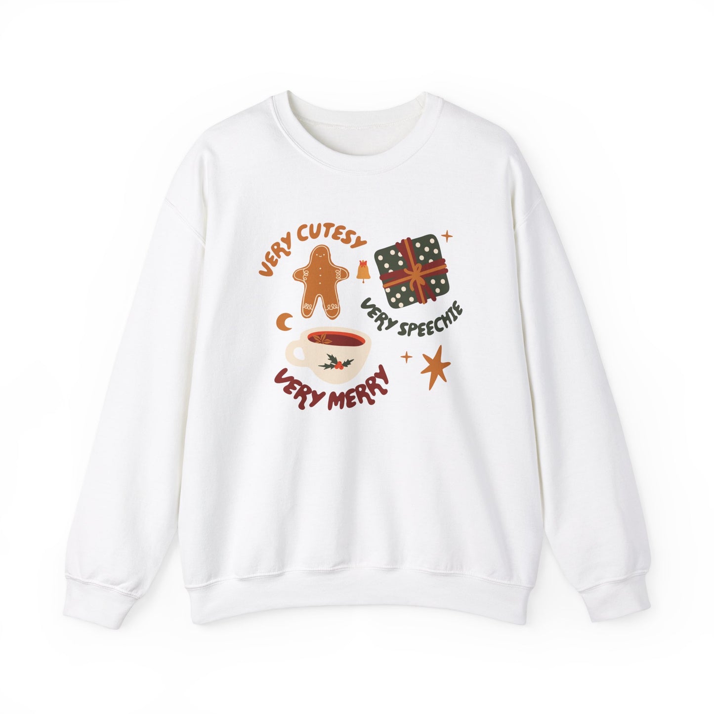 Very Cutesy Very Speechie Very Merry Crewneck