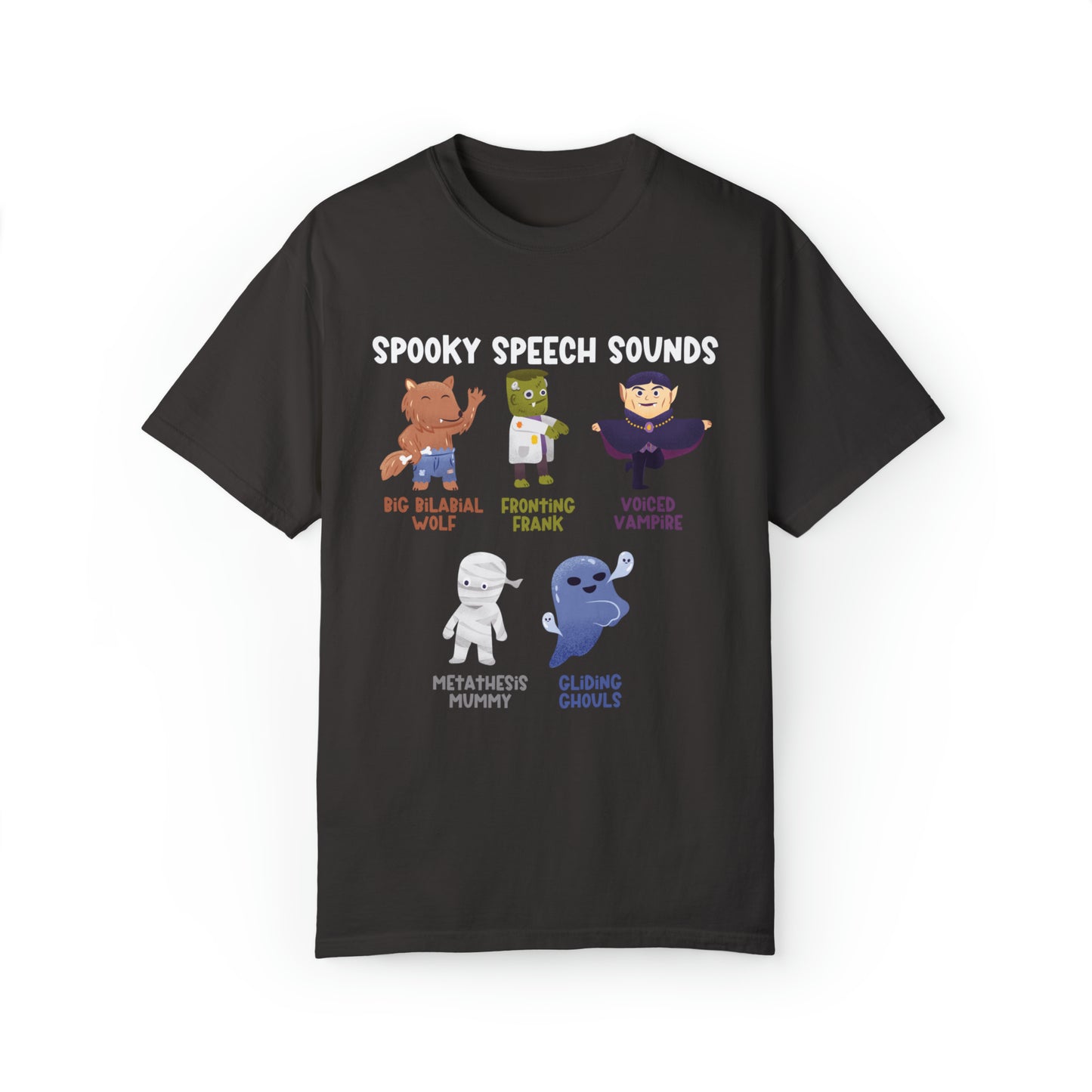 Load image into Gallery viewer, Spooky Speech Sounds Tee
