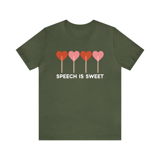 Load image into Gallery viewer, Speech Is Sweet Tee
