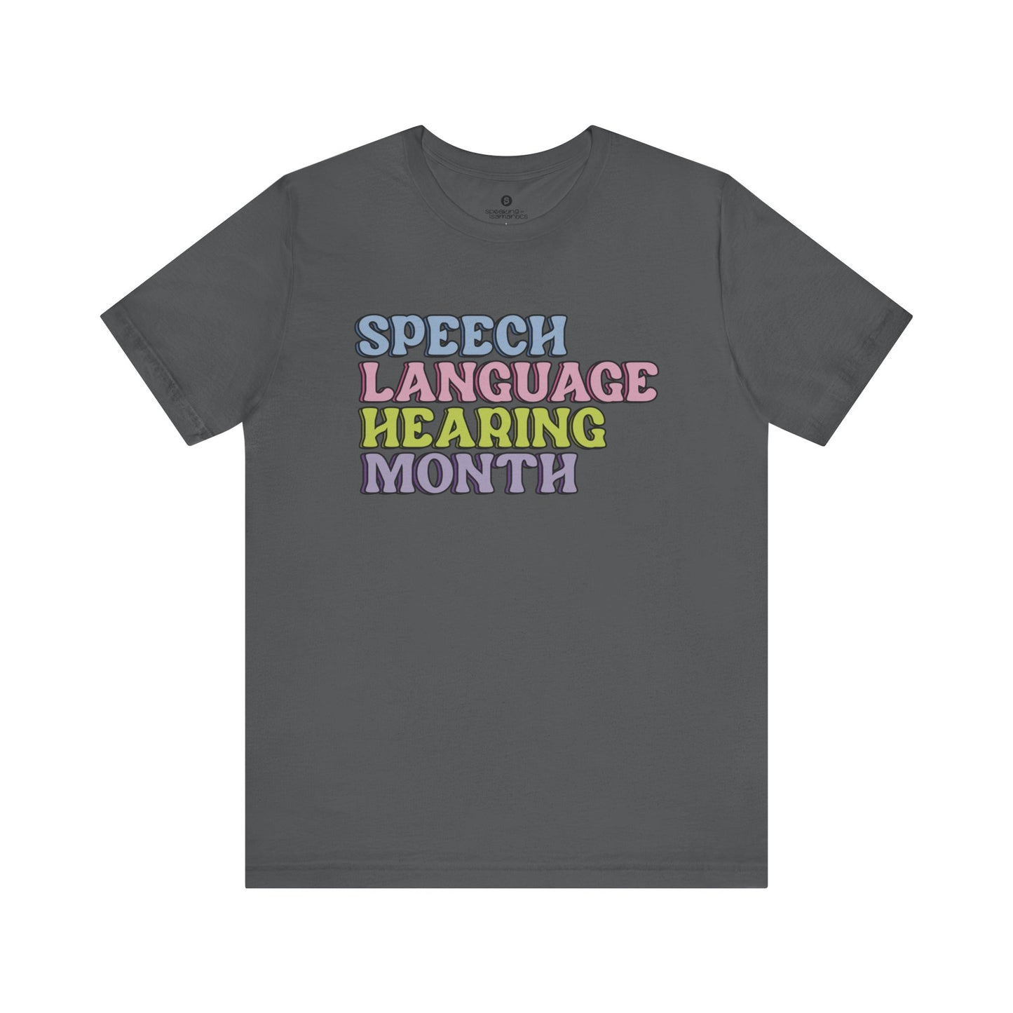 Speech Language Hearing Month Bubble Tee