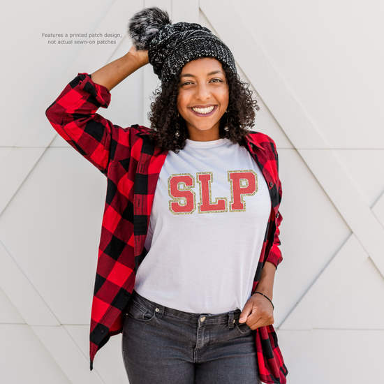 SLP Red (Printed) Patch Tee