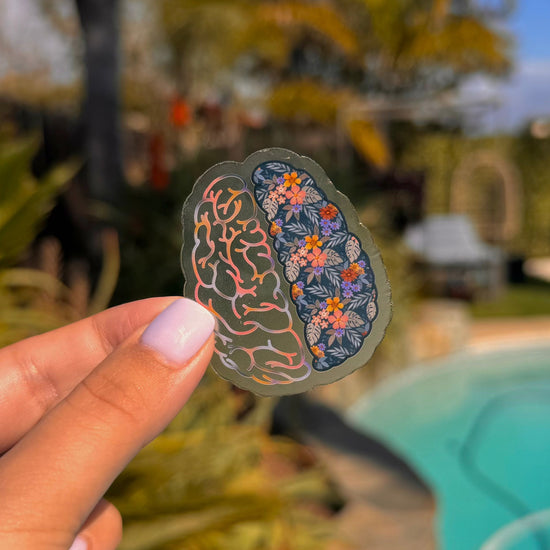 Mini Brain Sticker
