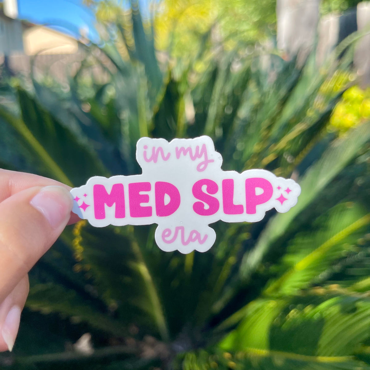 In My Med SLP Era Sticker – Speaking of Samantics