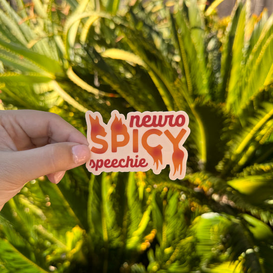 Neuro Spicy Speechie Sticker