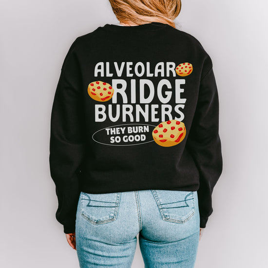 Alveolar Ridge Burner Pizza Bagel Crewneck