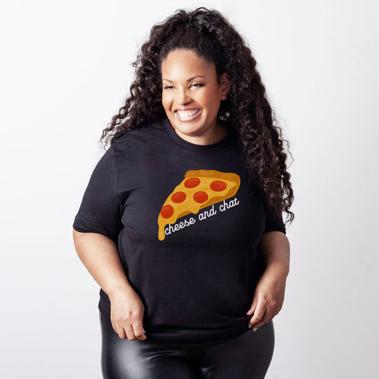 Cheese and Chat Pizza Tee