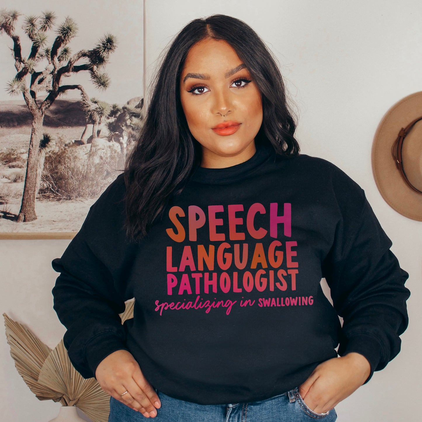 Speech Language Pathologist Specializing in Swallowing Crewneck