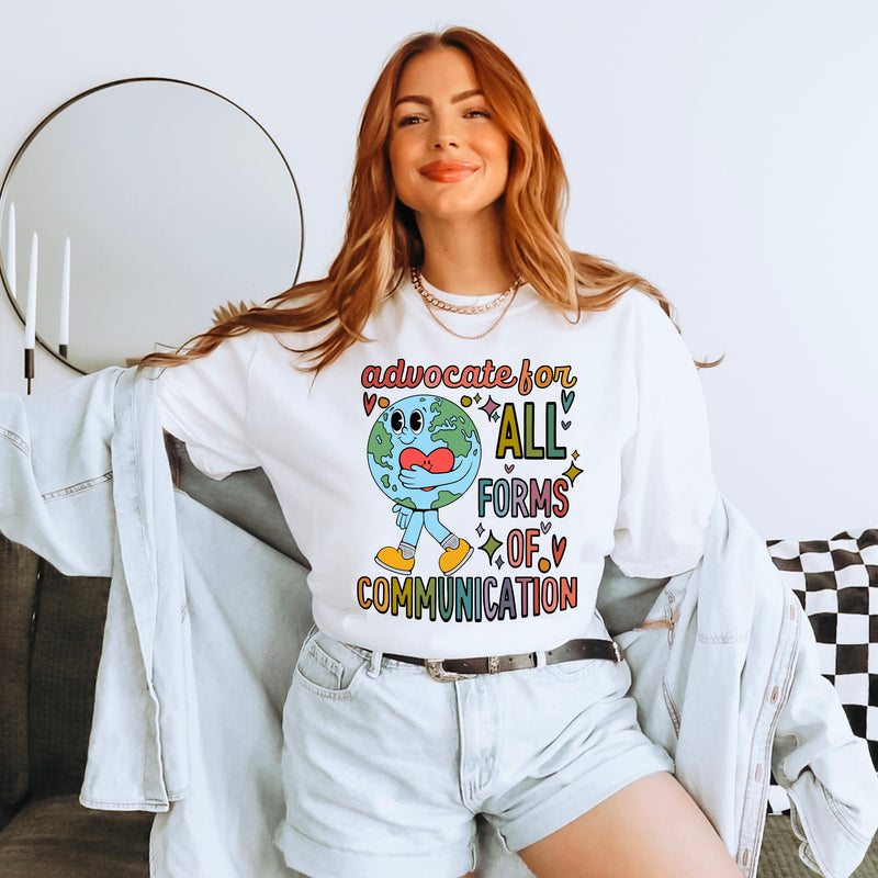 Advocate for All Forms of Communicaiton Tee