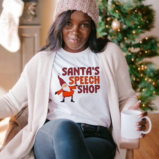 Santa's Speech Shop Tee