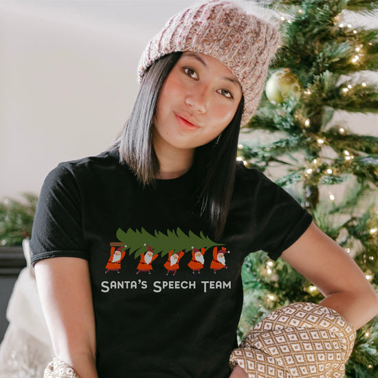 Santa's Speech Team Tee