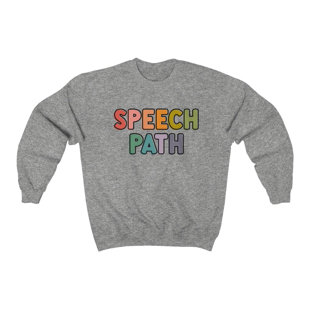 Speech Path Crewneck