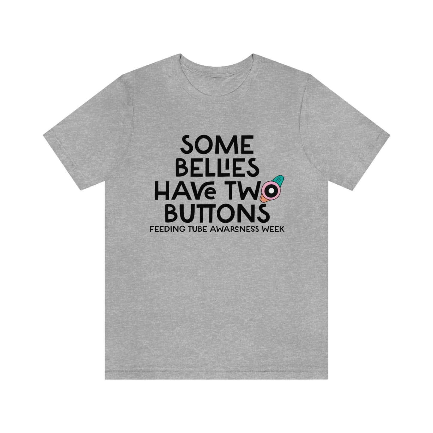 Load image into Gallery viewer, Some Bellies Have Two Buttons Tee
