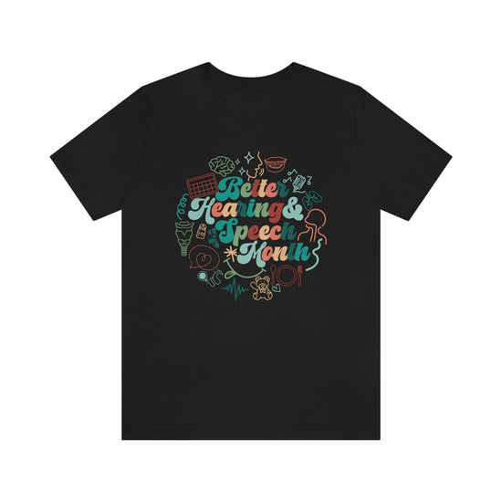 Better Hearing and Speech Month Circle Tee